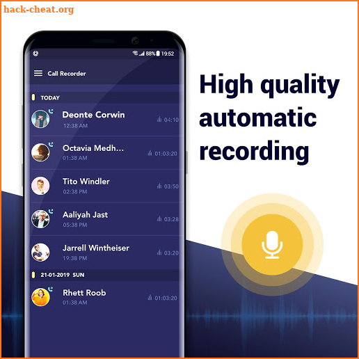 Call Recorder - Automatic Call Recorder (NO-ROOT) screenshot
