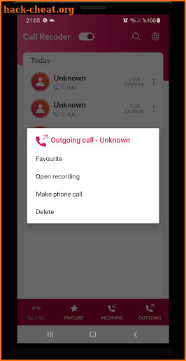 Call Recorder-Automatic Voice Recorder During Call screenshot