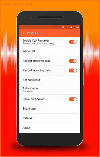 Call recorder Pro_v2 screenshot