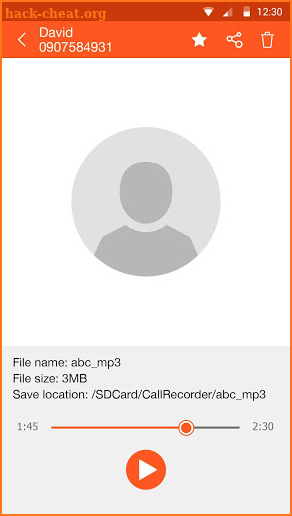 Call recorder Pro_v2 screenshot