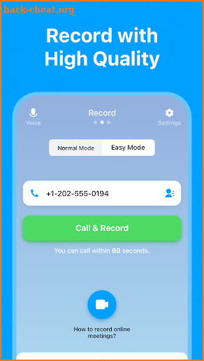 Call Recorder - Save & Listen screenshot