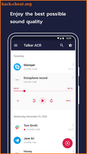 Call Recorder - Talker ACR screenshot