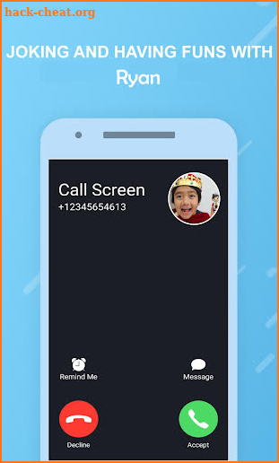 Call Ryan & Join His World - Fake Call 2021 screenshot