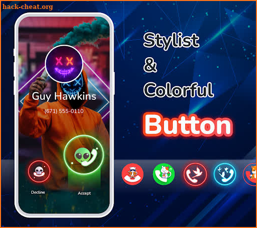 Call Screen: Color Call Theme screenshot