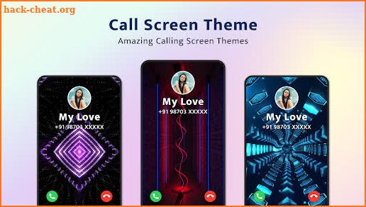 Call Screen Theme Color Call screenshot