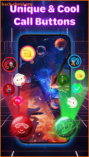 Call Screen Theme: Color Phone screenshot
