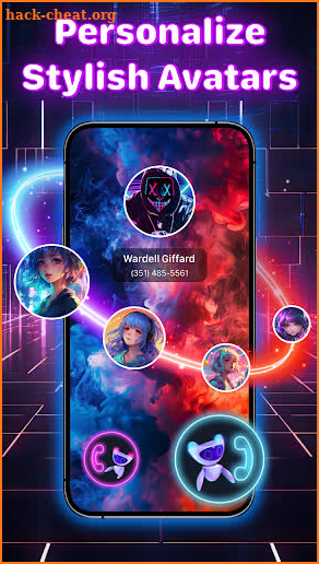 Call Screen Theme: Color Phone screenshot