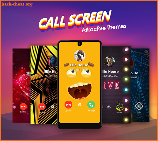 Call Screen Themes - Caller Screen, Color Phone screenshot