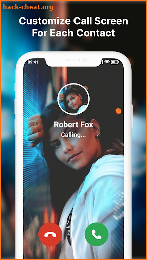 Call Screen Themes Color Phone screenshot