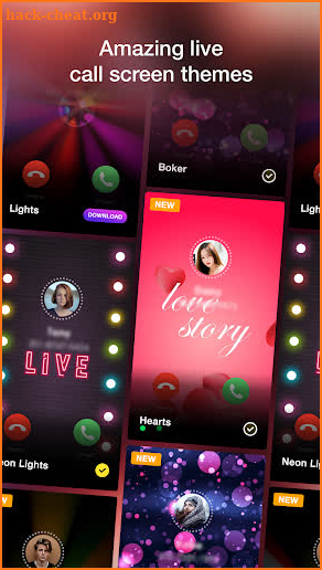 Call Screen Themes With Flashlight On Call screenshot
