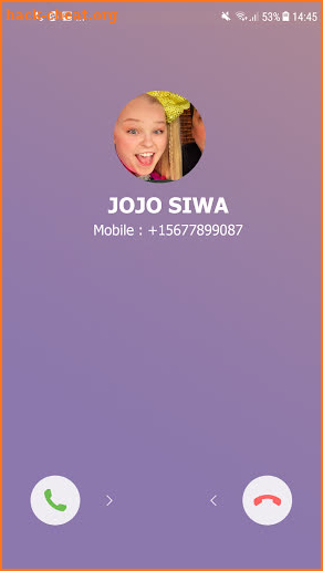 Call Simulator From Jojo Shiwa screenshot