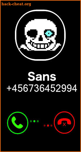 Call Simulator Sans screenshot