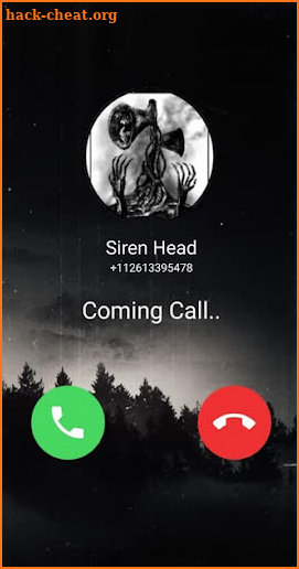 Call Siren Head call chat  (Simulation) : prank screenshot
