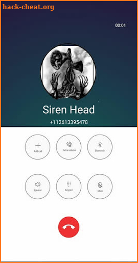 Call Siren Head call chat  (Simulation) : prank screenshot