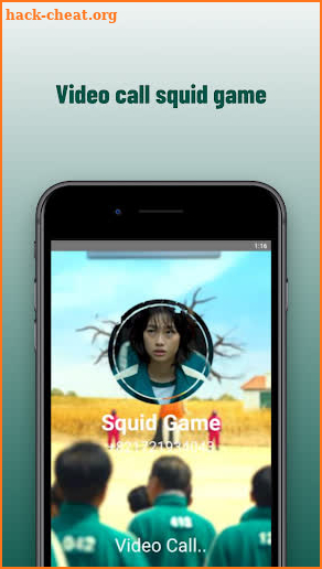 Call Squid Game and chat kang sae byeok screenshot