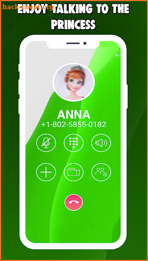 Call The Princess™ - Anna Call And Chat Simulator screenshot