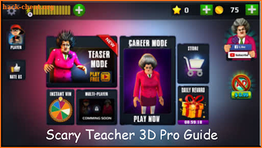 Call to Scary Teacher screenshot