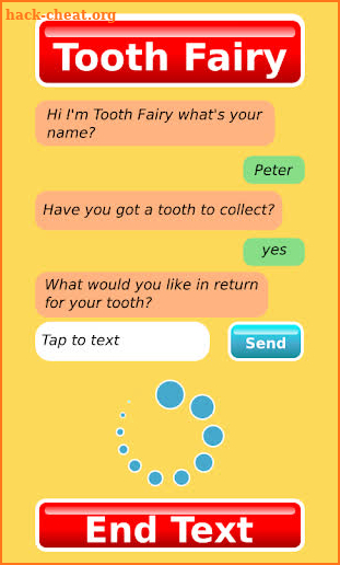 Call Tooth Fairy & Text screenshot