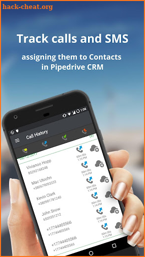Call Tracker for Pipedrive CRM screenshot