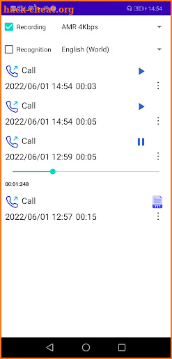 Call Transcribe Record Pro screenshot