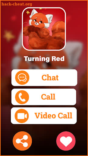 Call turning red mei lee chat screenshot