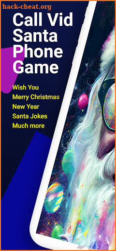Call vid Santa phone games screenshot
