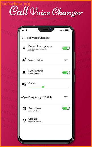 Call Voice Changer - Call Girl Voice Changer screenshot