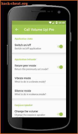 Call Volume Manager Pro screenshot