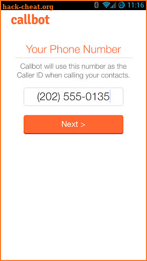 Callbot - Automated Calling screenshot