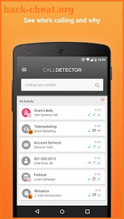 CallDetector screenshot