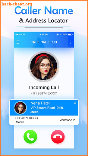 Caller ID Name Address Location Tracker screenshot