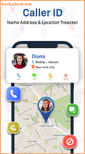 Caller ID Name - Live Mobile Location Tracker screenshot