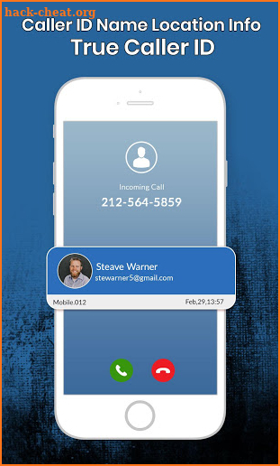 Caller ID Name , Location Info. & True Caller ID screenshot