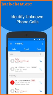 Caller ID - Who Called Me screenshot