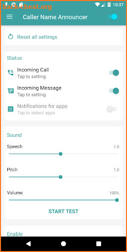 Caller Name Announcer -  SMS, Notification Talker screenshot