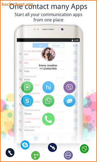 Caller Screen Dialer Pro screenshot