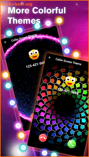 Caller Screen Theme - Colorful Incoming Call screenshot
