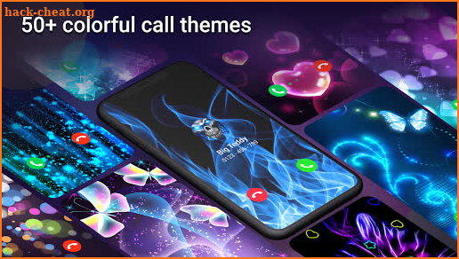 Caller Screen Themes With Color Call Flash Screen screenshot