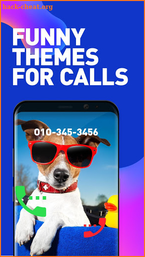 Caller.live color phone & screen screenshot