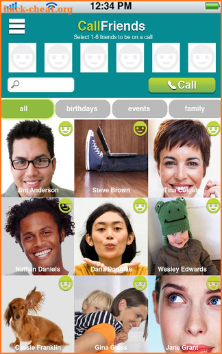 CallFriends - Call, Text, and Video Friends screenshot