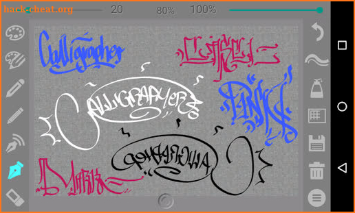 Calligrapher screenshot