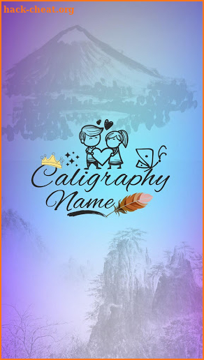 Calligraphy screenshot