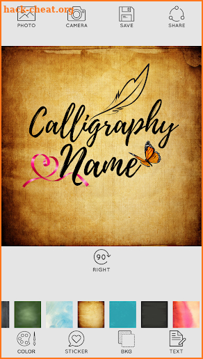 Calligraphy Name screenshot
