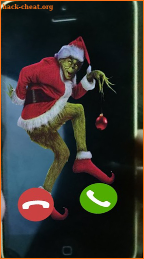 Calling  fake from grinch stole screenshot