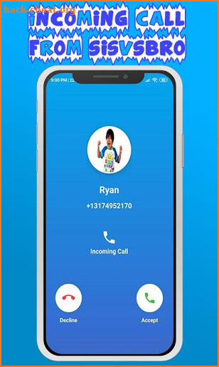 Calling Ryan Kaji - Call and Chat Simulator screenshot