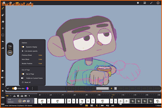 Callipeg: 2D Animation App screenshot