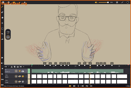 Callipeg: 2D Animation App screenshot