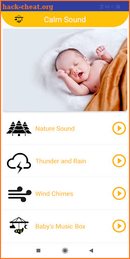Calm My Baby (Pacifier Pro App) screenshot