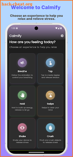 Calmify - Find your Calm screenshot