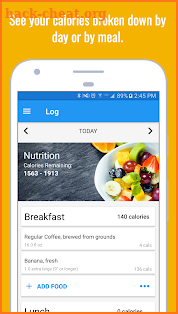 Calorie Counter & Diet Tracker screenshot
